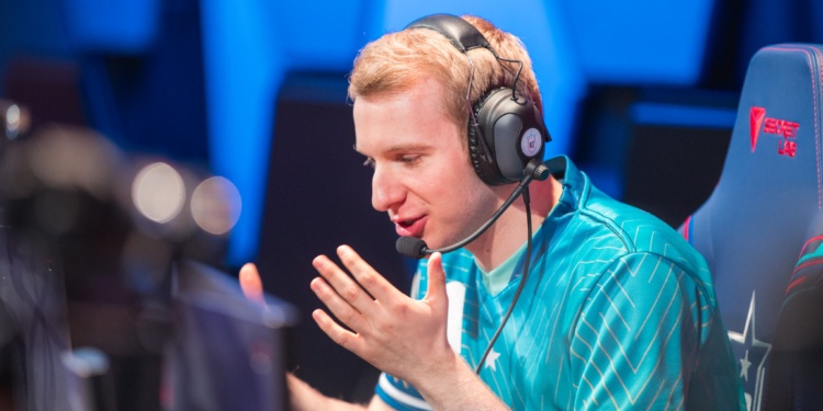 Jankos at ASE 2019's stage
