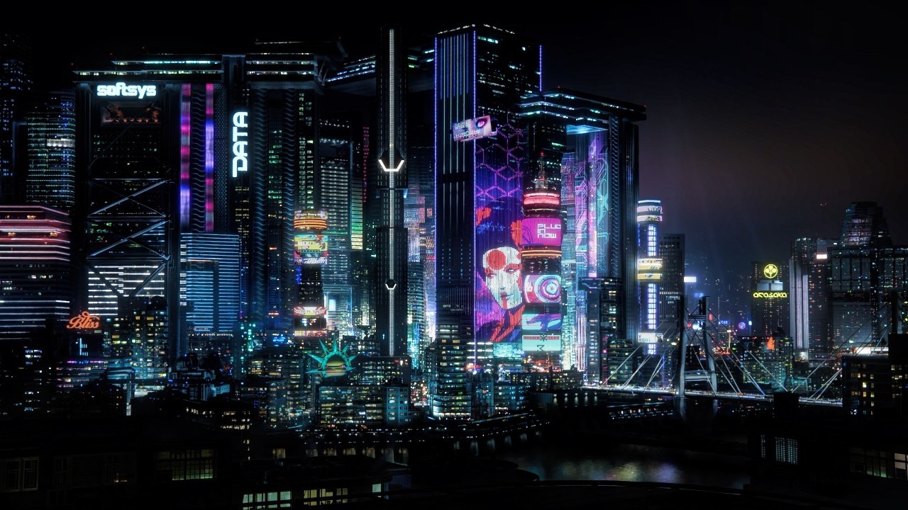 Recrean ciudad de Cyberpunk 2077 en Minecraft