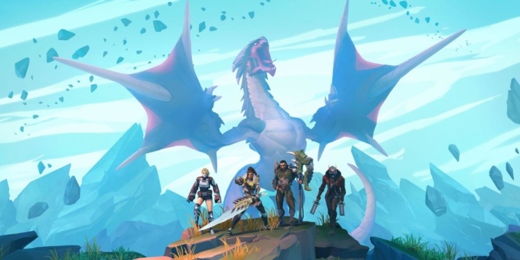 Dauntless main art for Switch's arrival