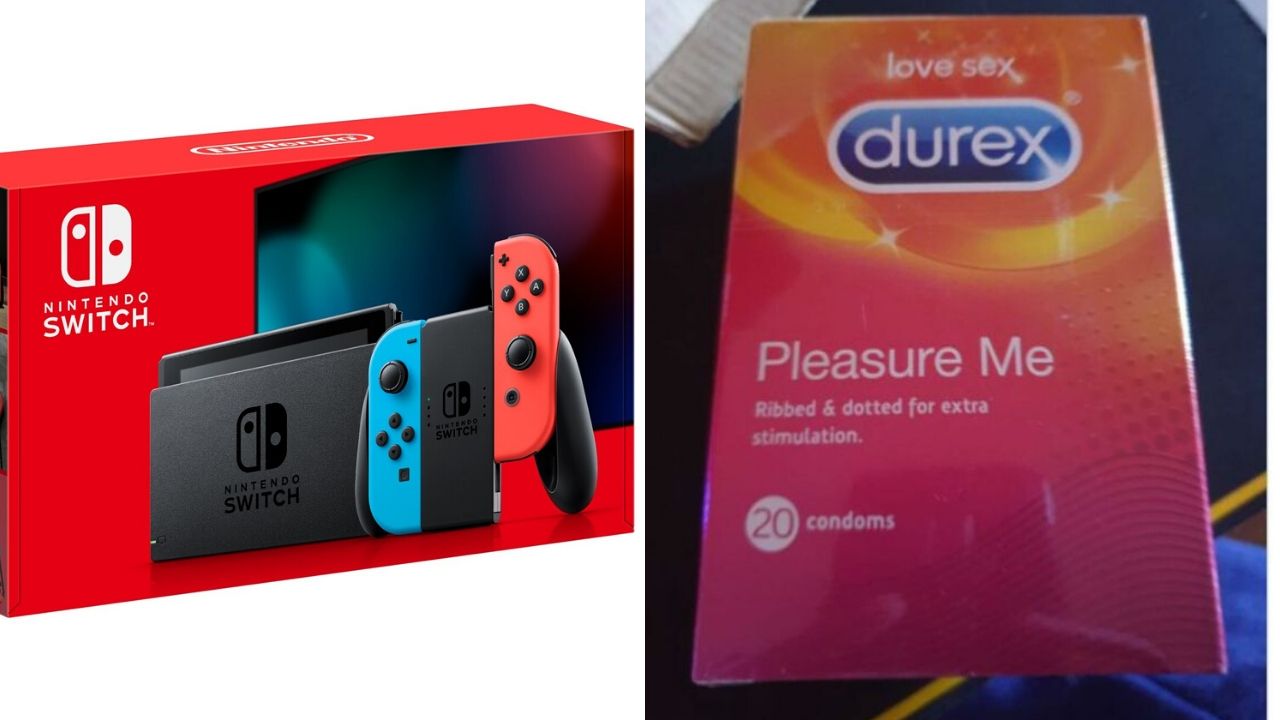 ¡¿Sorpresa?! Compraron una Nintendo Switch en Black Friday, pero recibieron condones y pilas