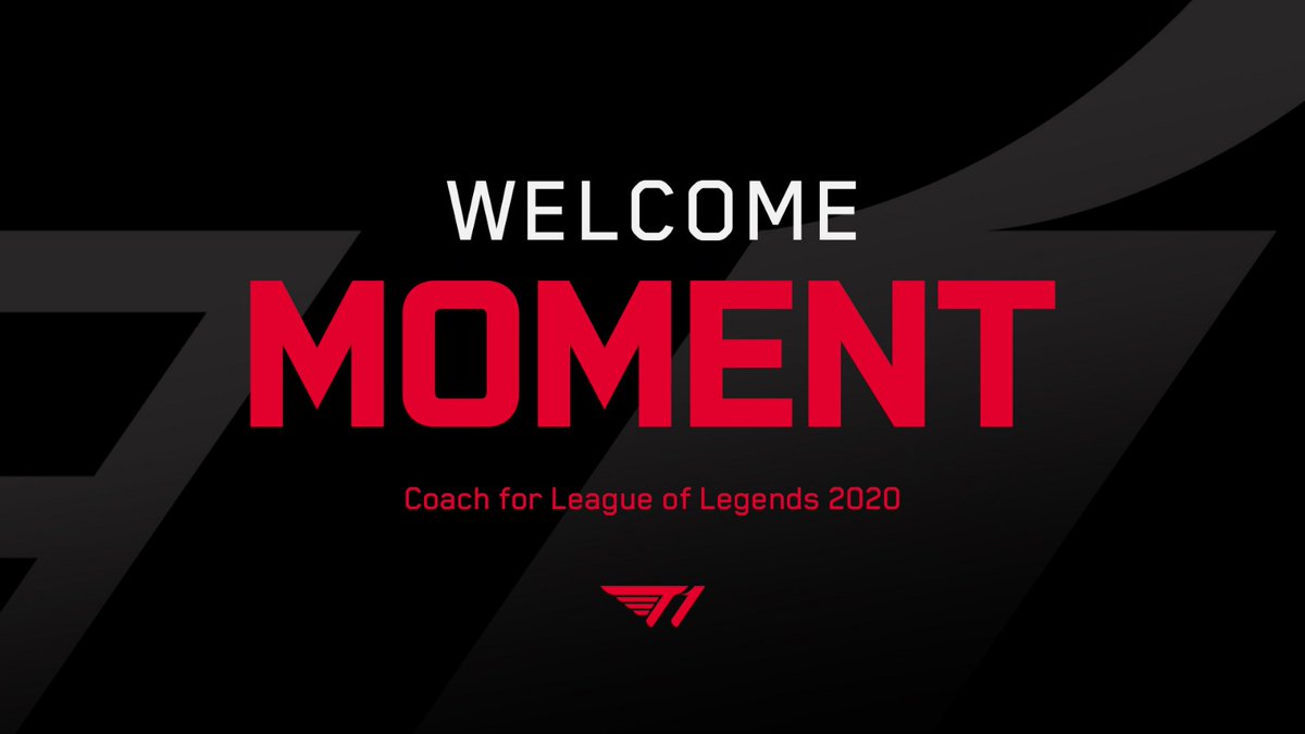 T1 sing Moment as League's coach