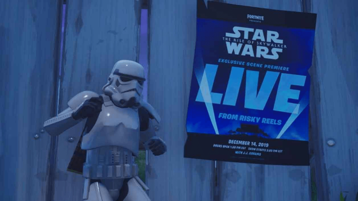 Fortnite emitirá una escena especial de Star Wars: El Ascenso de Skywalker