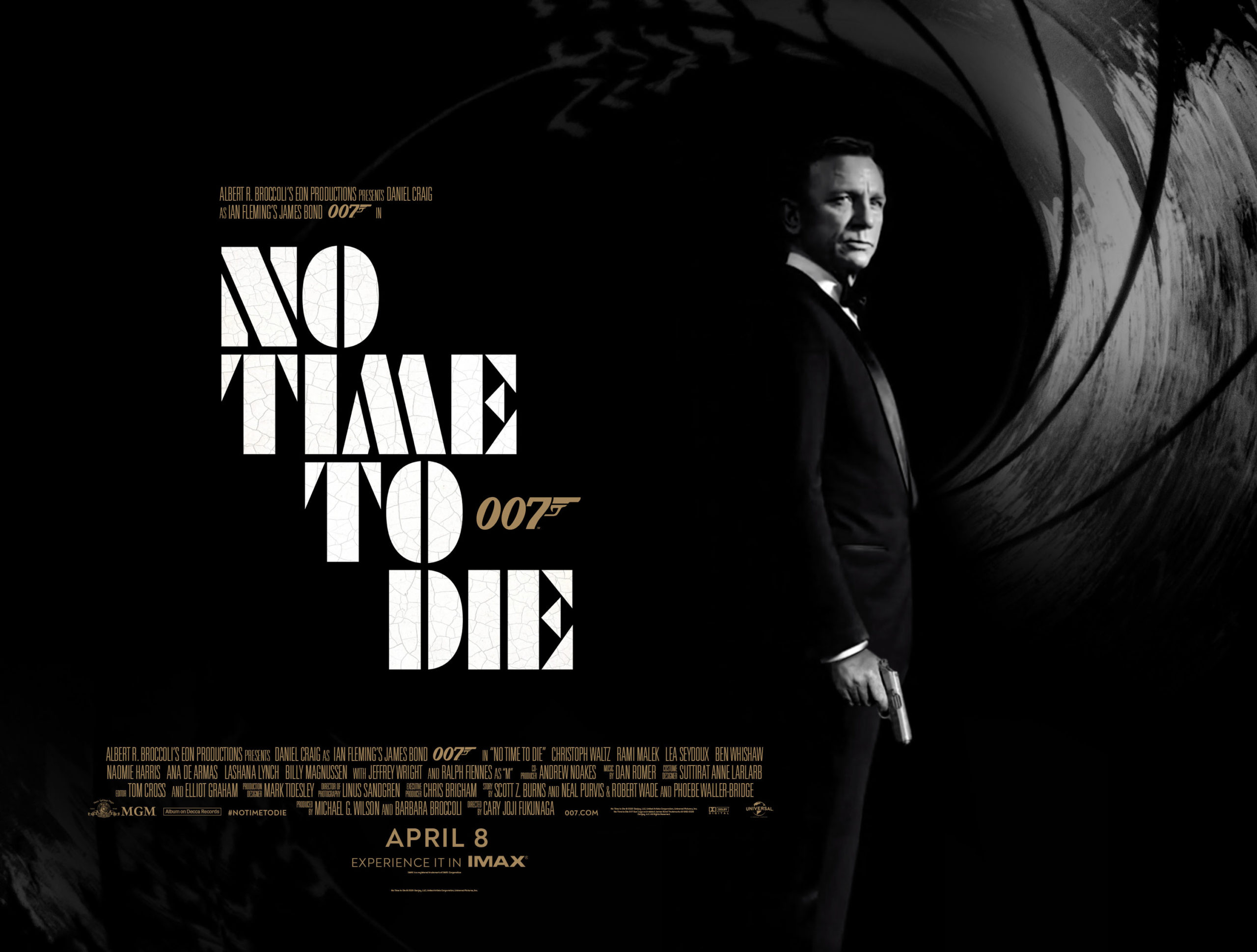 «No Time to Die»: Se publica el primer trailer de la nueva entrega del agente 007