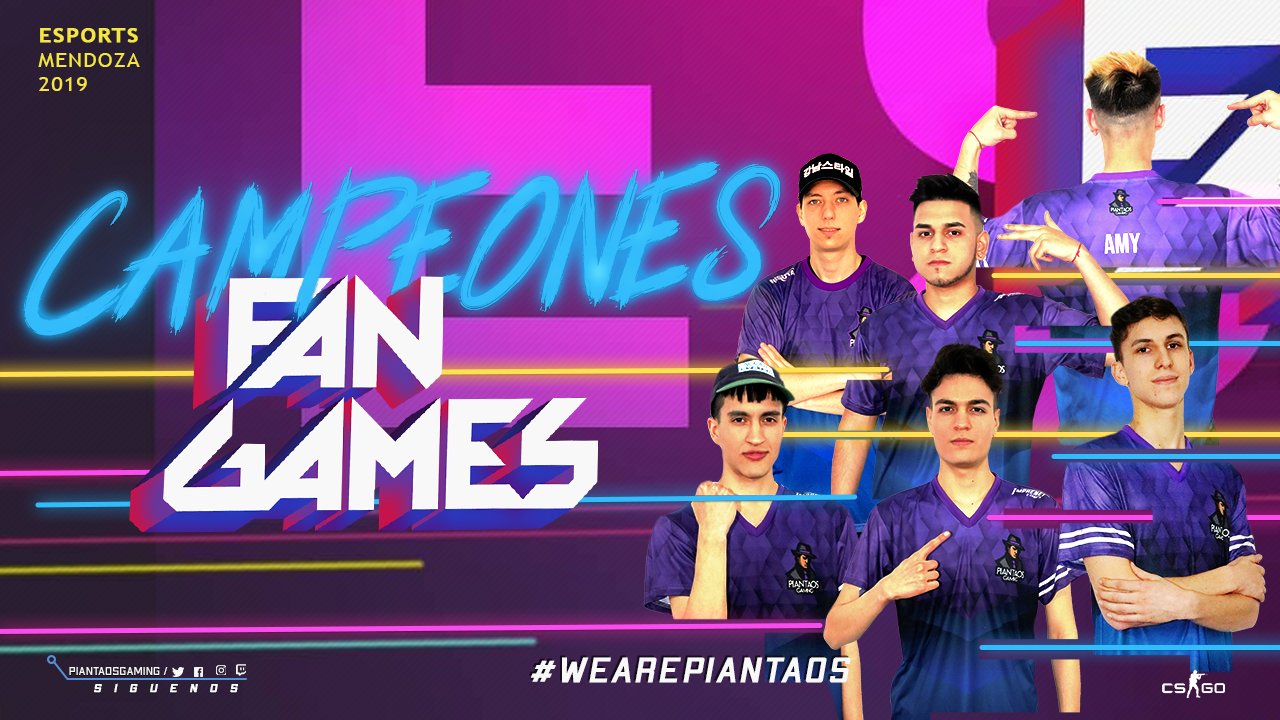 Piantaos se alza en campeón en la FanGames 2019