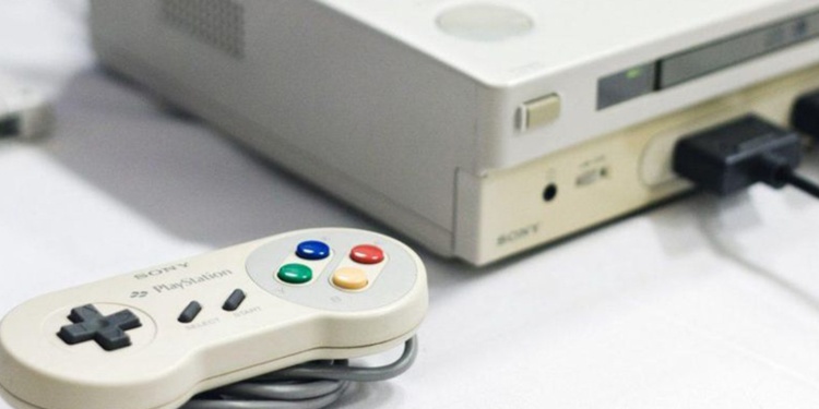 Super Nintendo PlayStation prototipo