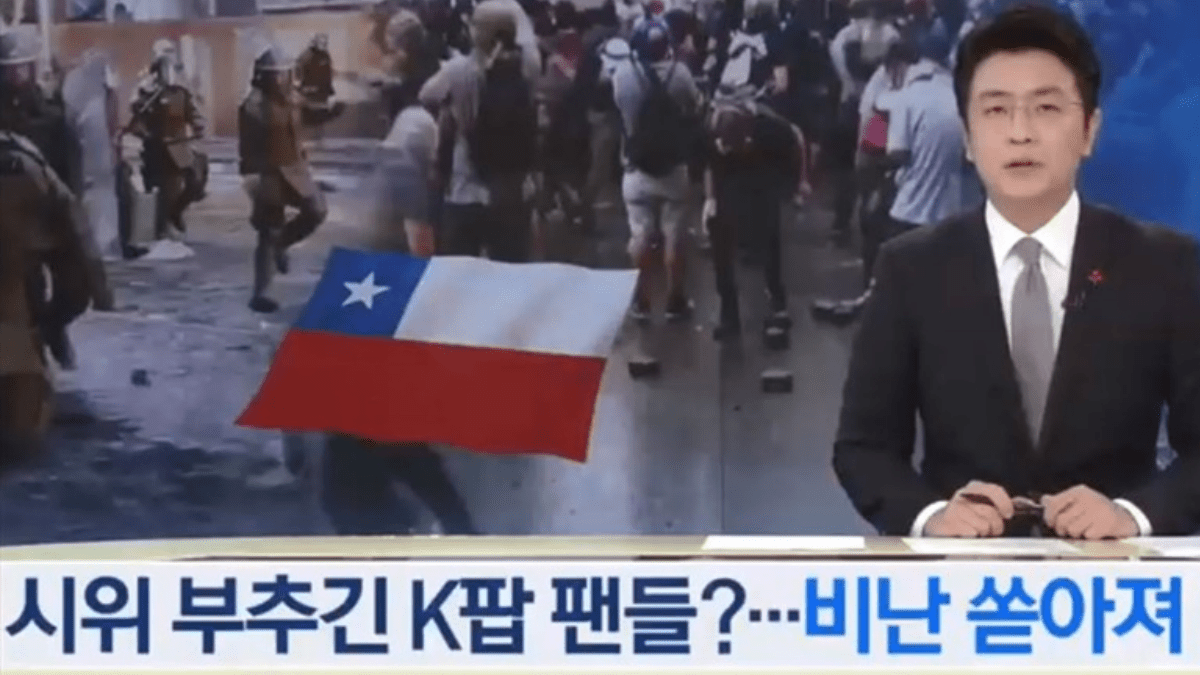 TV coreana se refirió al informe que vinculó K-pop con estallido social
