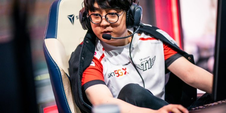 Madrid, Spain - November 3: --- during Worlds 2019 Semifinals at Palacio Vistalegre on November 3, 2019 in Madrid, Spain. (Photo by Michal Konkol/Riot Games)