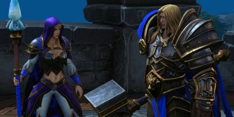 Warcraft III: Reforged in game cinematic