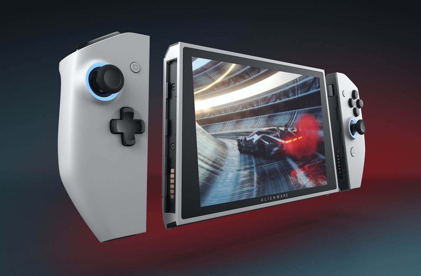 Conoce el Alienware Concept UFO, un PC con forma de Nintendo Switch