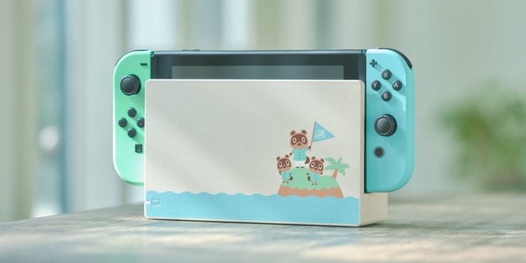 Nintendo Switch presenta su nueva versión inspirada en Animal Crossing