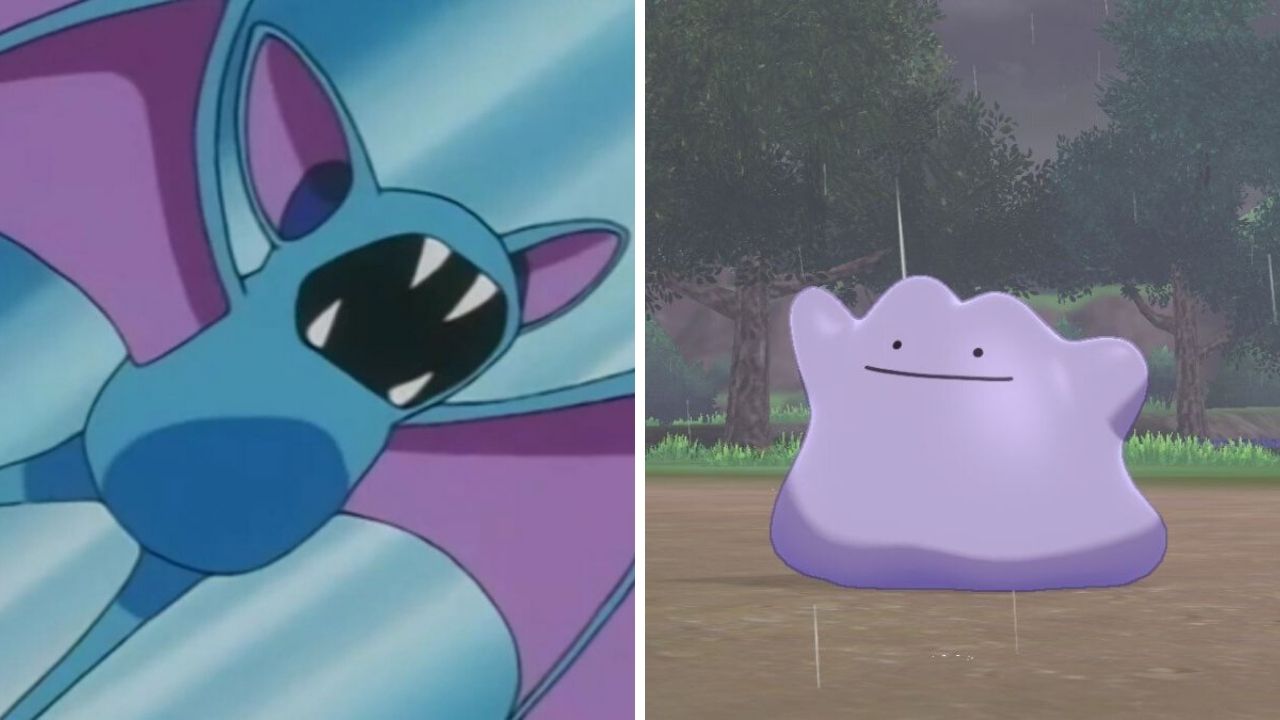 Evolución de Ditto y pre evolución de Zubat llegan a Pokémon Espada y Escudo