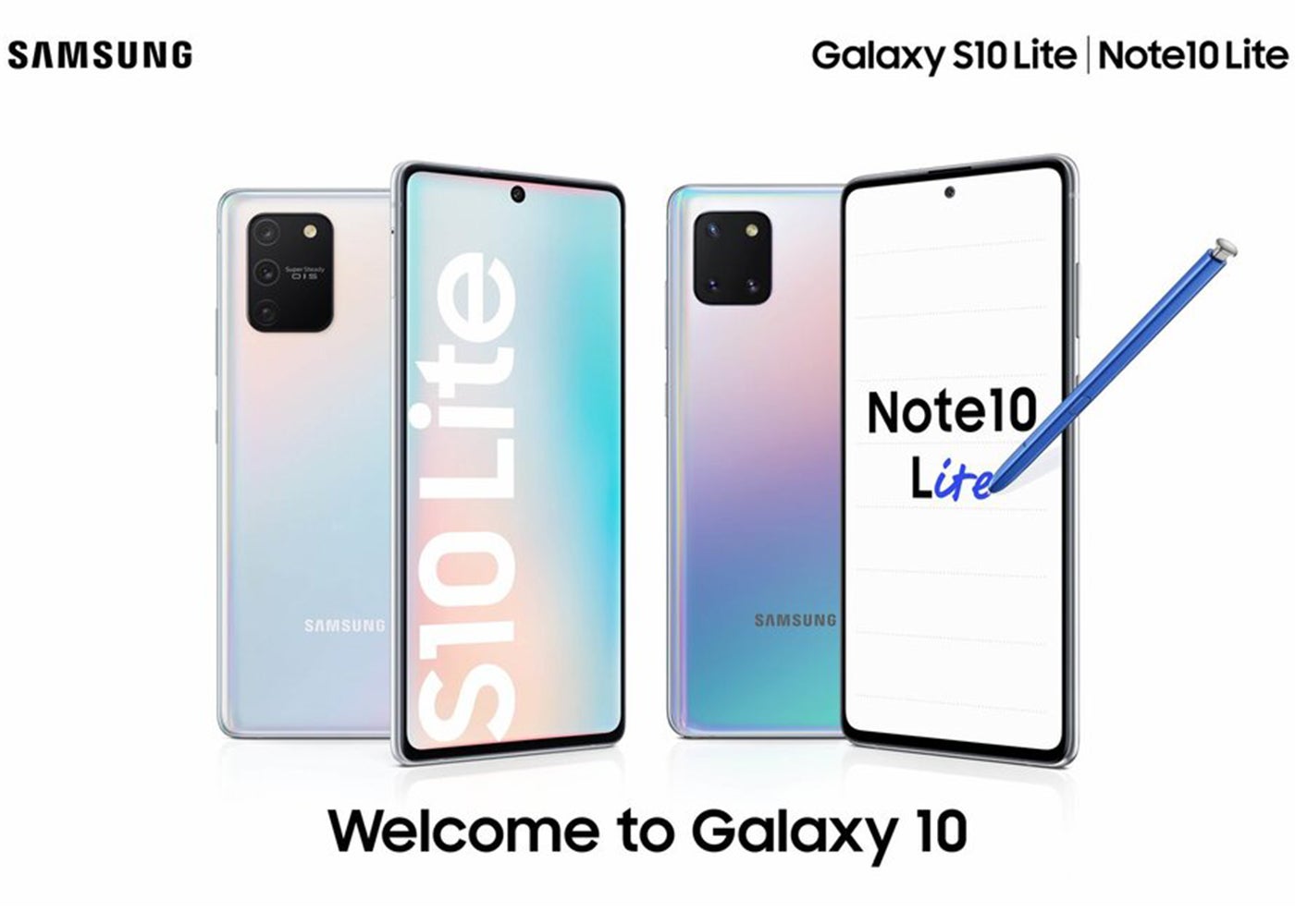 Samsung presenta el S10 Lite y Note 10 Lite