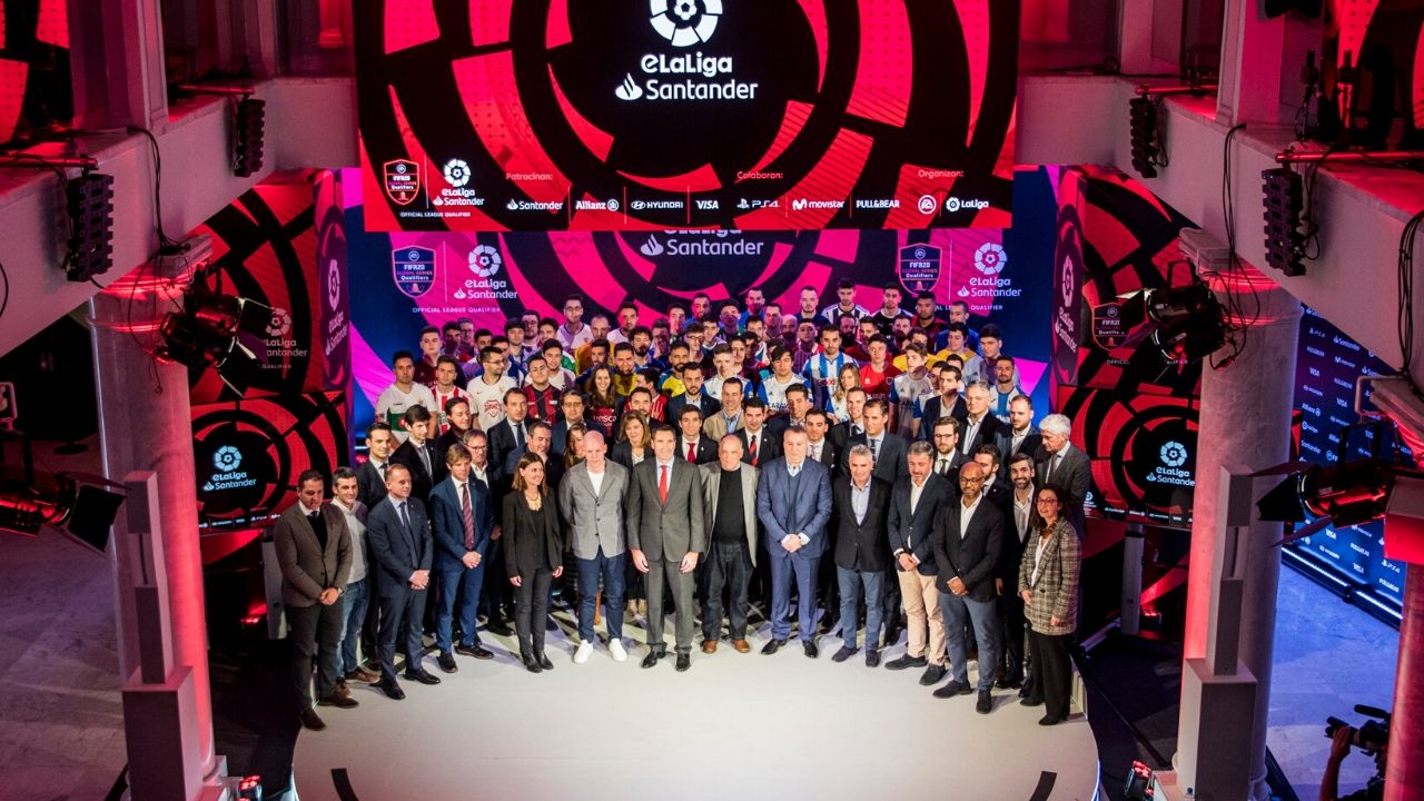 eLaLiga Santander presenta a sus equipos y representantes