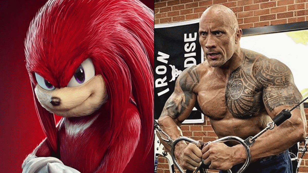 La Roca podría ser Knuckles en la secuela de Sonic: La Película