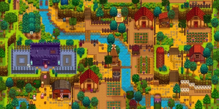 Stardew Valley part of the map