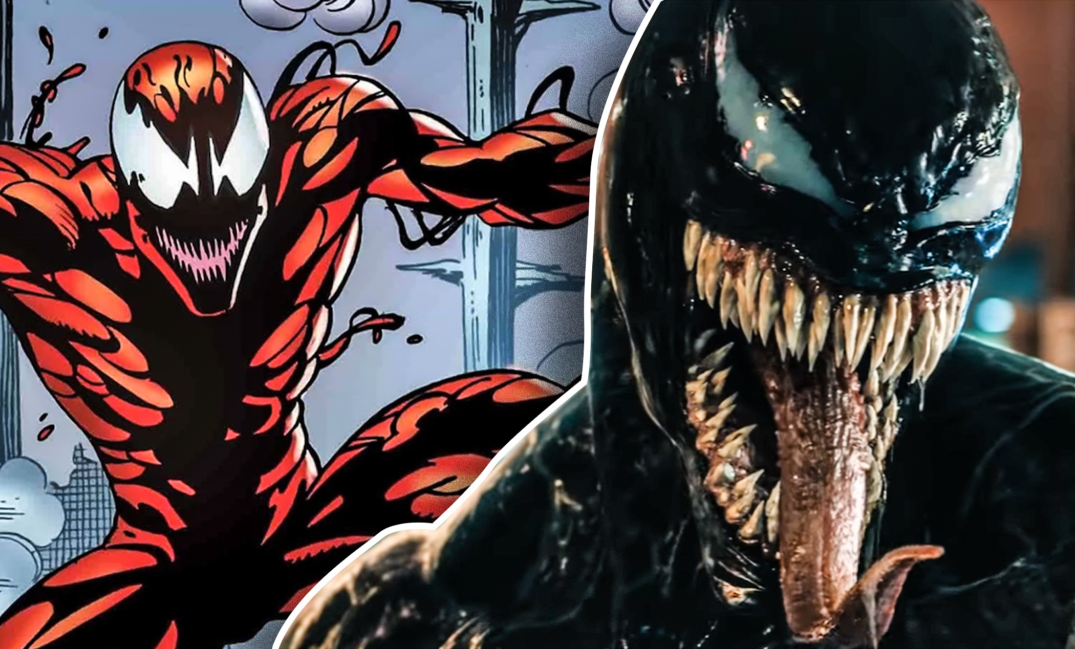 Se revela el primer vistazo de Woody Harrelson como Carnage en Venom 2