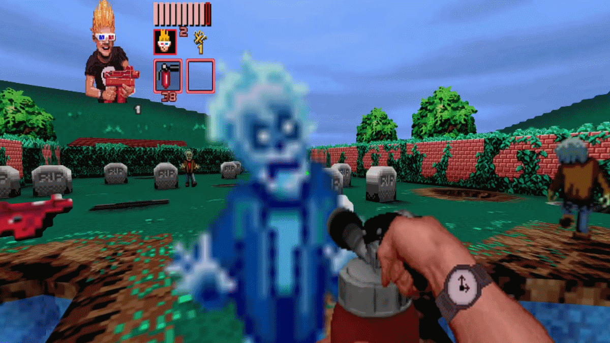 ¡Increíble! Modder convierte Zombies Ate My Neighbors en un FPS