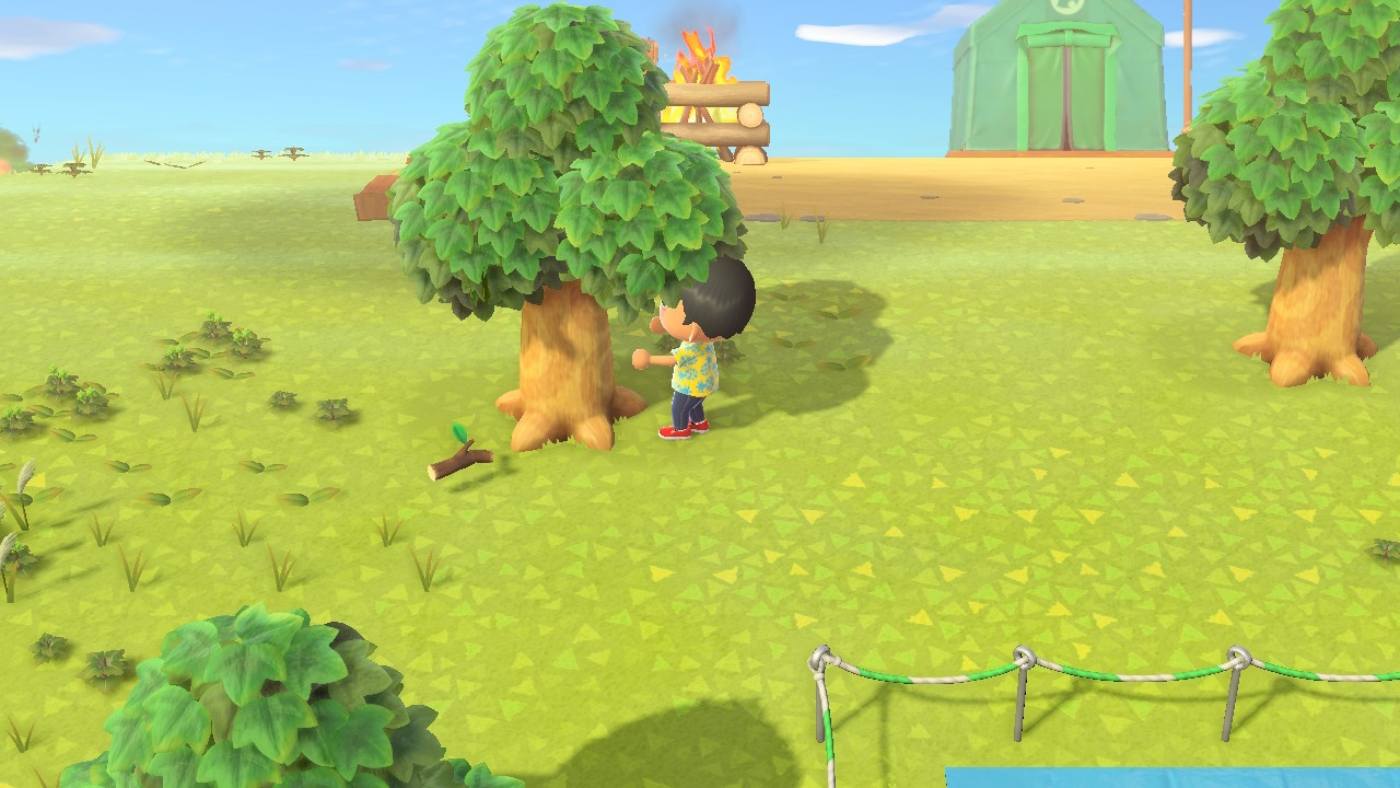Animal Crossing New Horizons: Cómo recolectar ramas