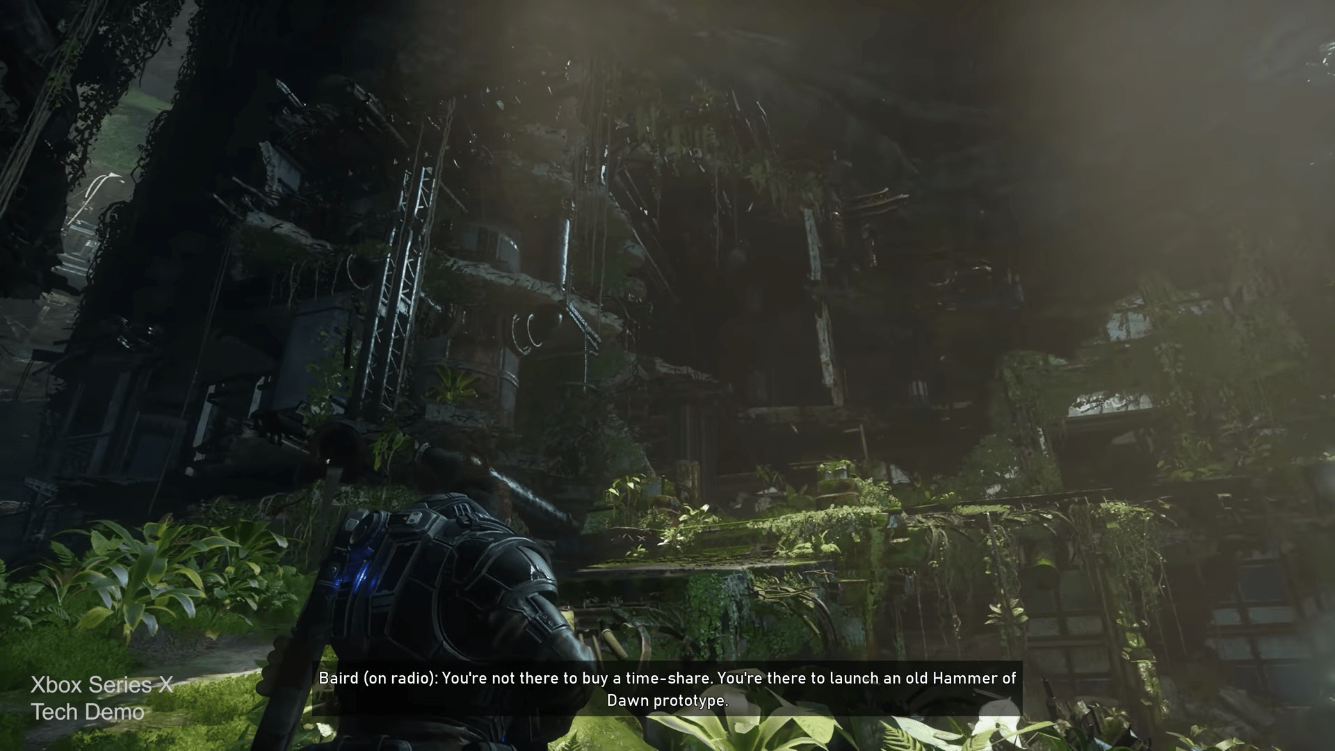 Xbox Series X prueba técnica con Gears of War 5