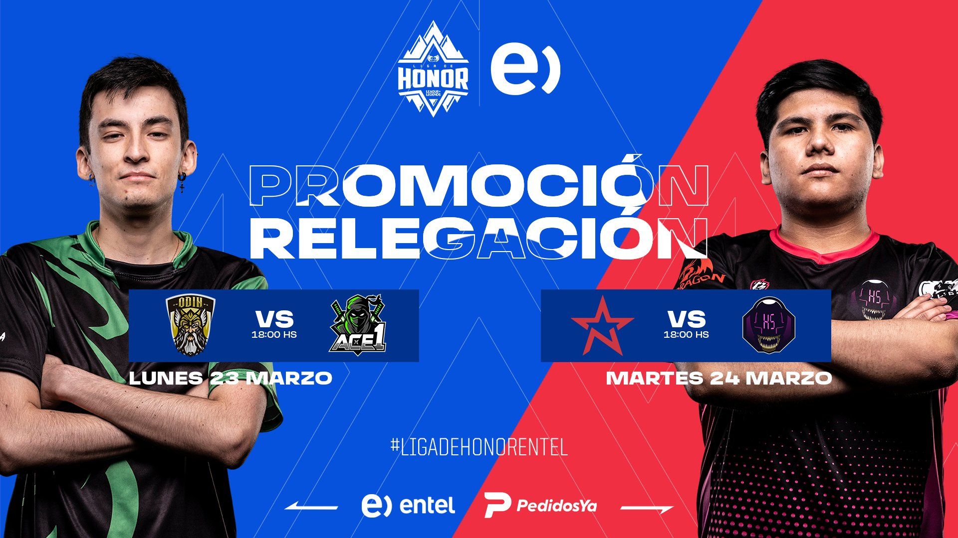 Liga de Honor Entel: Odin Gaming y Newstar ya tienen fecha para disputar el ascenso