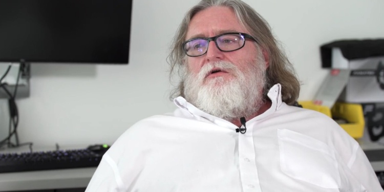 Gabe Newell fotografía bien