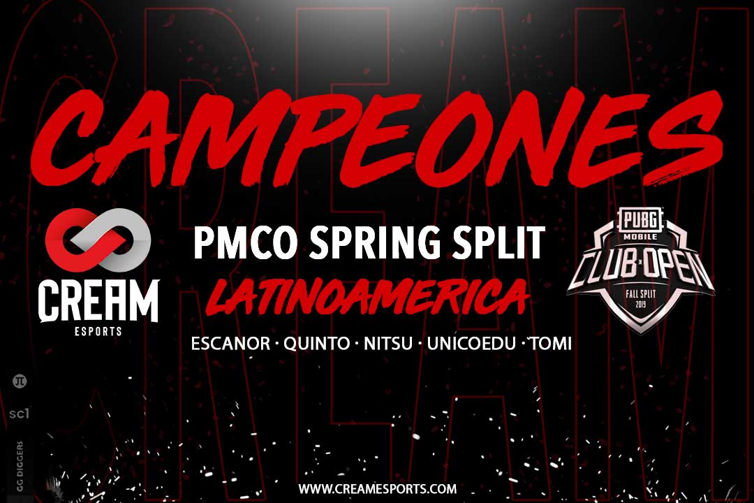 Cream Esports sale campeón de la PMCO Latinoamérica
