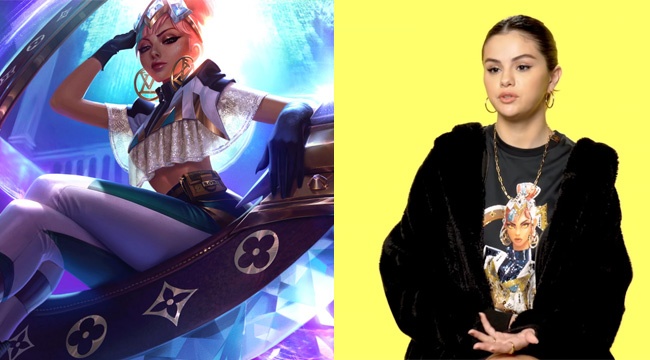 ¿Jugadora? Selena Gomez sorprende a todos al llevar una camiseta de League of Legends