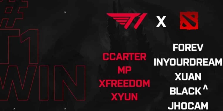 T1 anuncia su roster de Dota 2