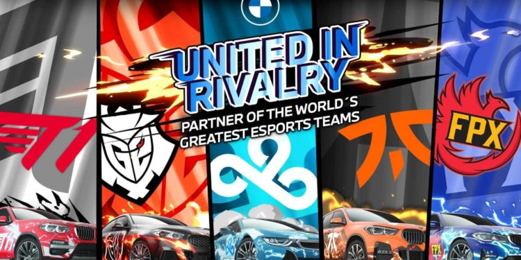 BMW se transforma en patrocinador de T1, G2, Fnatic, Cloud9 y FunPlus Phoenix