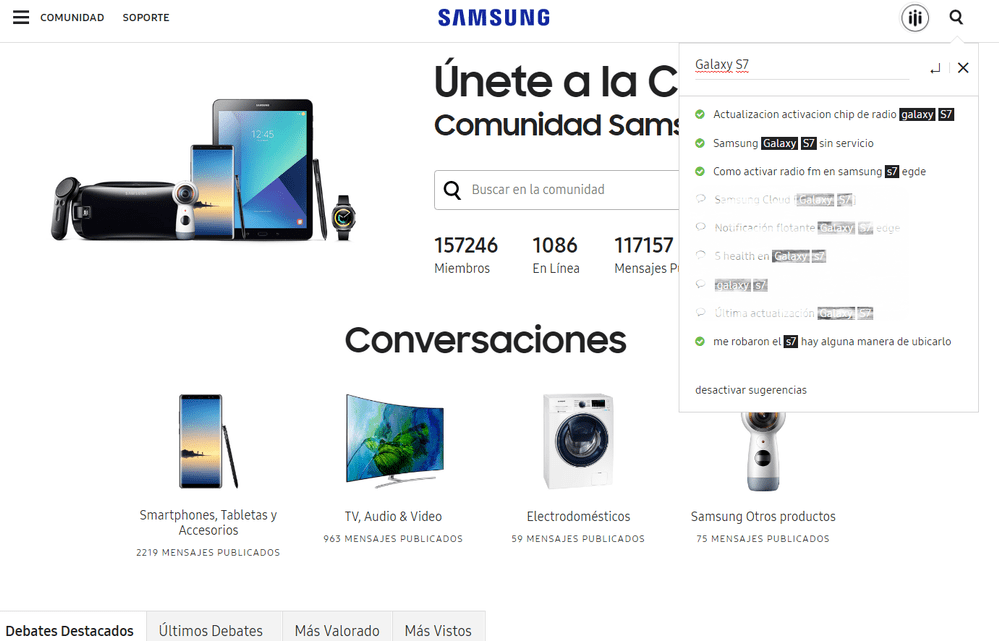 Samsung comunidad llega para conectar a los fanáticos de la marca