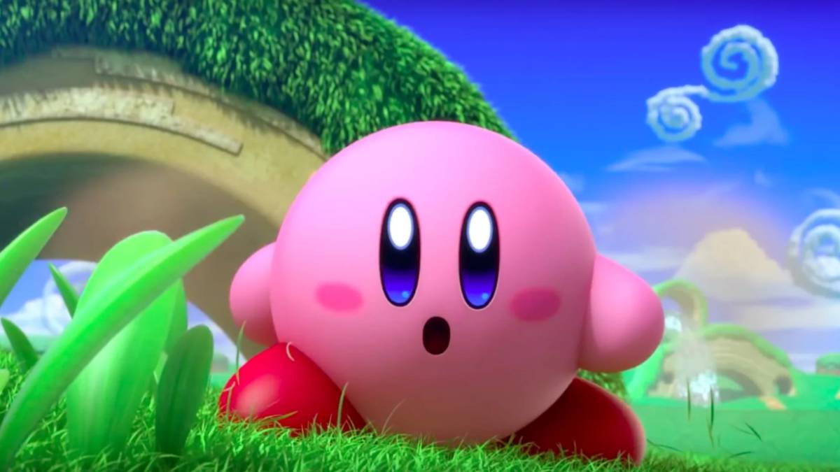 Kirby realiza una aparición en Fortnite
