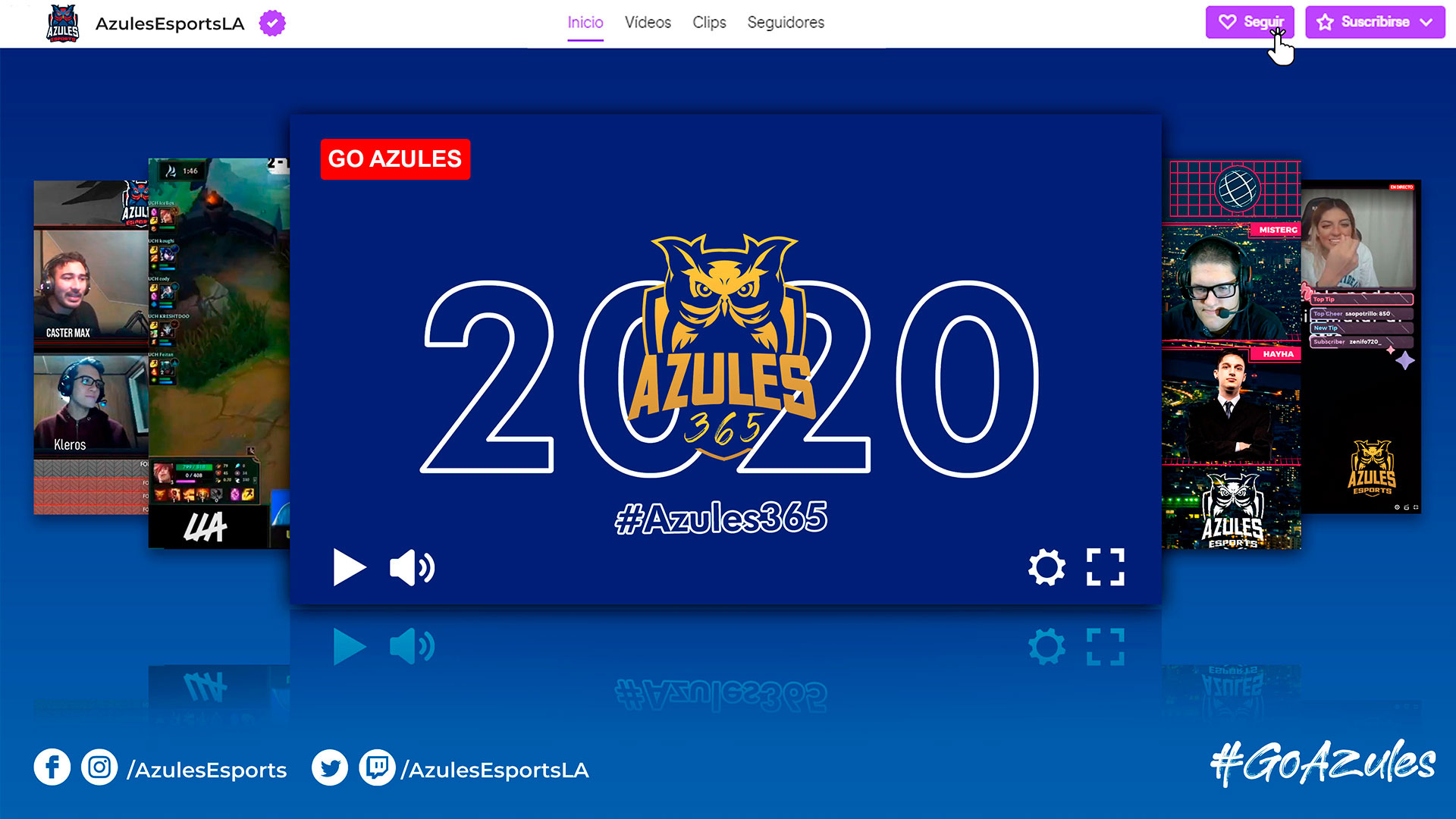 Azules 365: El nuevo canal 24/7 de Azules Esports