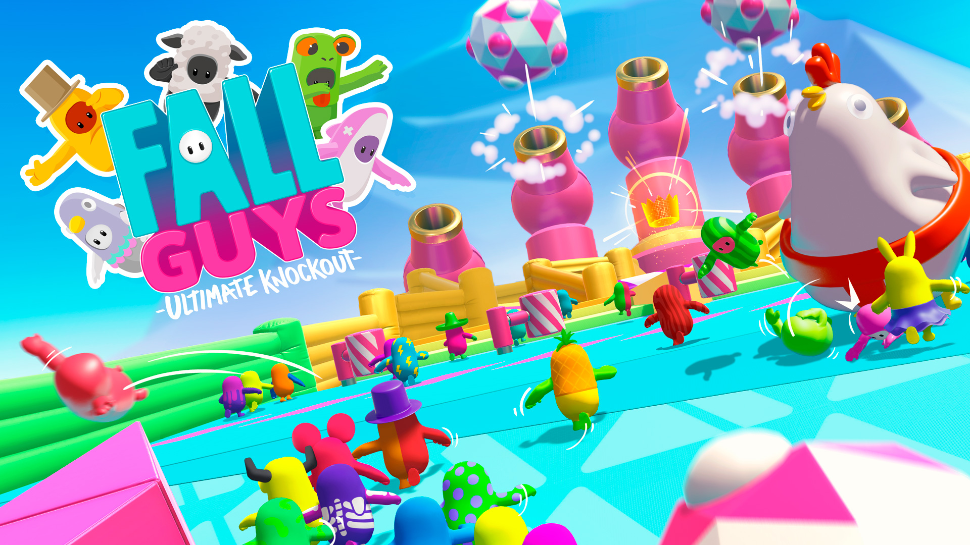 Fall Guys presenta un nuevo gameplay y anuncia una beta