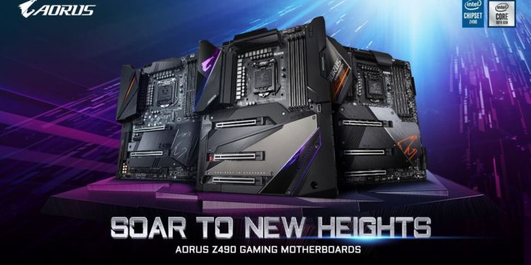 Z490 AORUS nueva placa madre