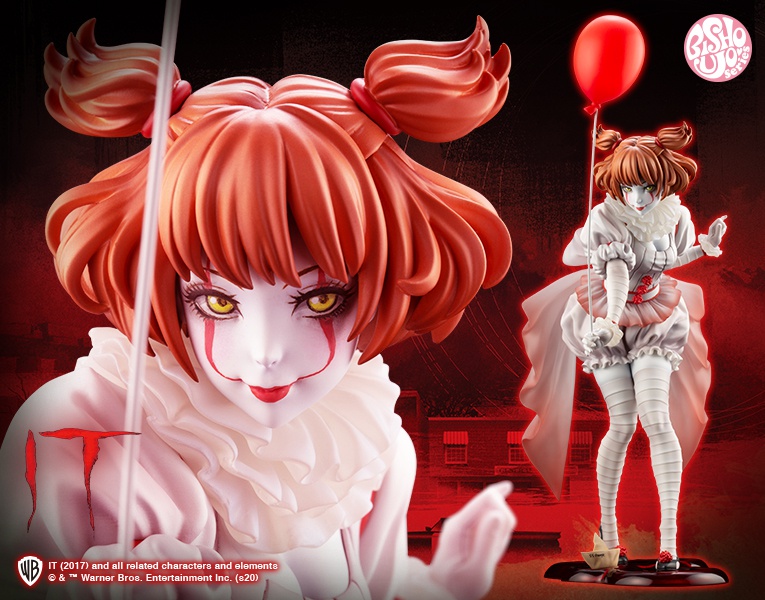 Pennywise de It ha sido recreado en una figura coleccionable como mujer de anime