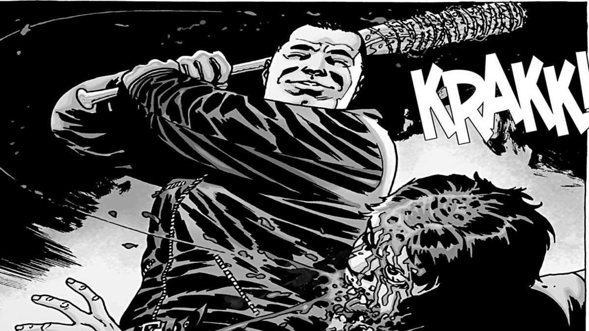 The Walking Dead comic Negan
