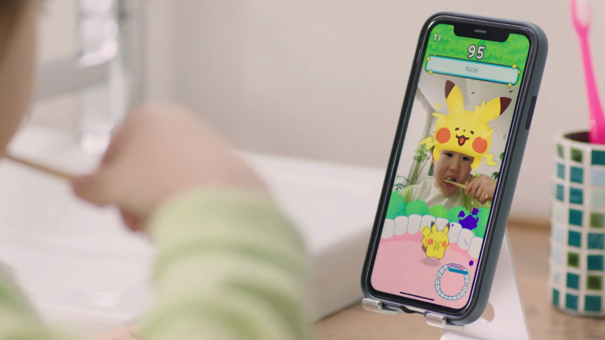 Pokémon lanza Smile, una aplicación que enseña a niños a lavarse los dientes