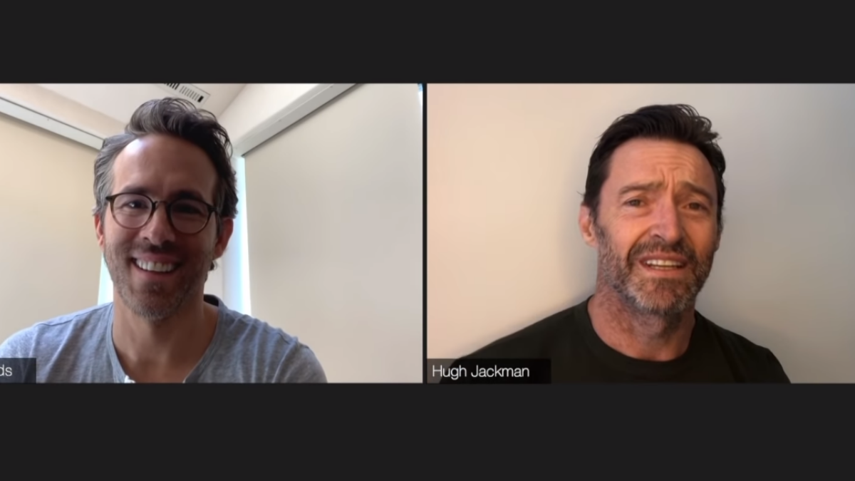 Ryan Reynolds lo hace de nuevo y «cola» en la reunión virtual del elenco de X-Men