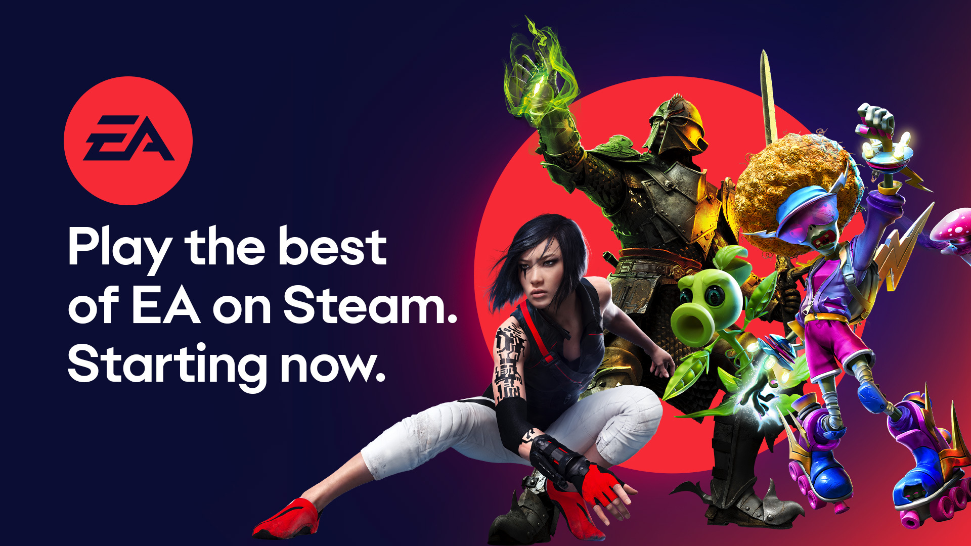 Electronic Arts lanzará a partir de hoy más de 25 de sus títulos en Steam