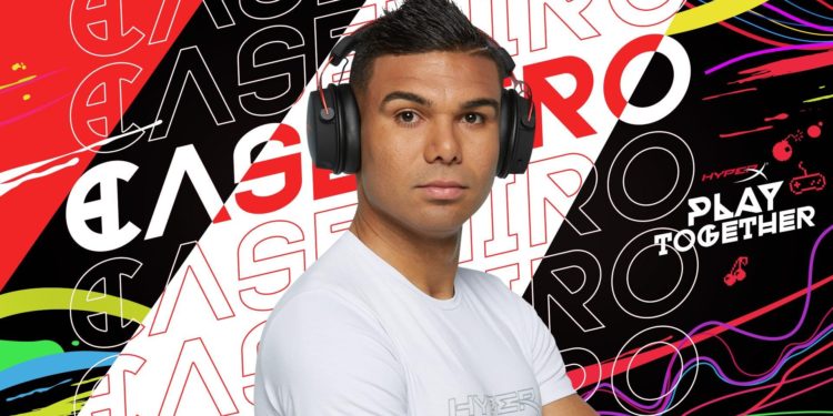 Casemiro participara en el evento Play Together de HyperX