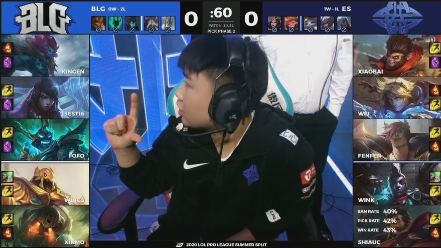 LPL: El jungla de ES ha sido castigado con un mes de salario por no llevar smite contra BLG
