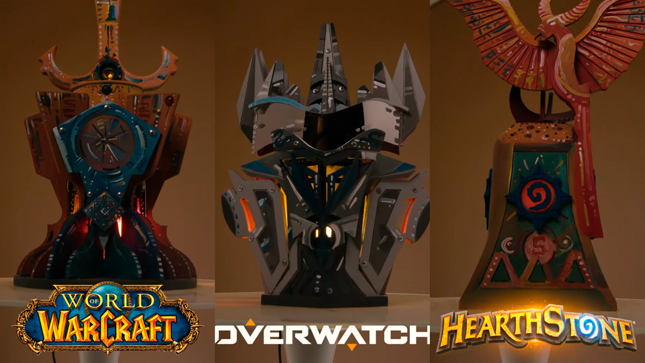Mira como un artista fabrica linternas de Ramadán inspiradas en los videojuegos de Blizzard