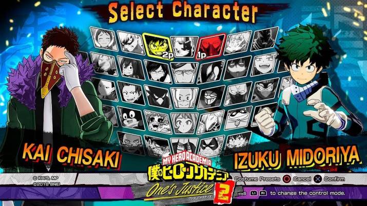 Modo foto llega a My hero One's Justice 2