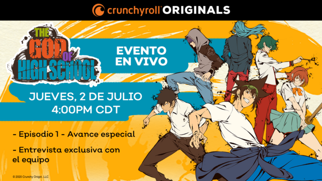 Adelanto exclusivo de The God of High School en el canal de Crunchyroll