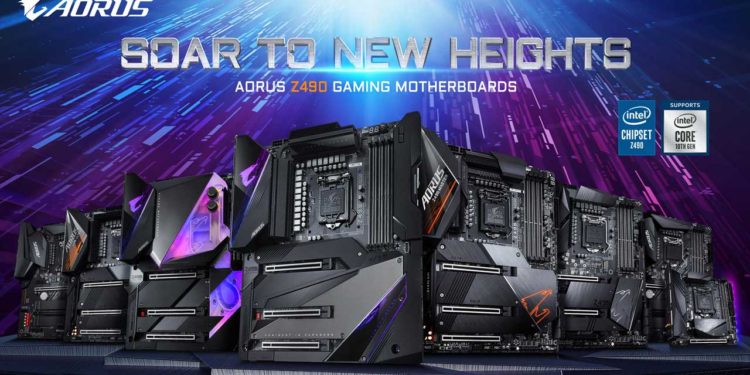GIGABYTE Z490 AORUS MASTER WATERFORCE