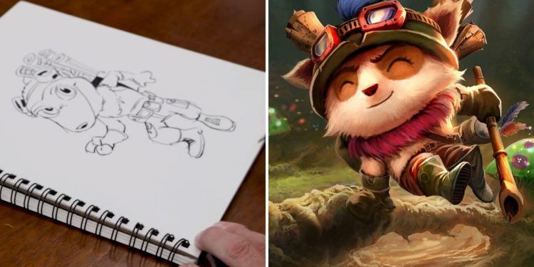 Creador de Los Padrinos Mágicos dibuja a los campeones de League of Legends