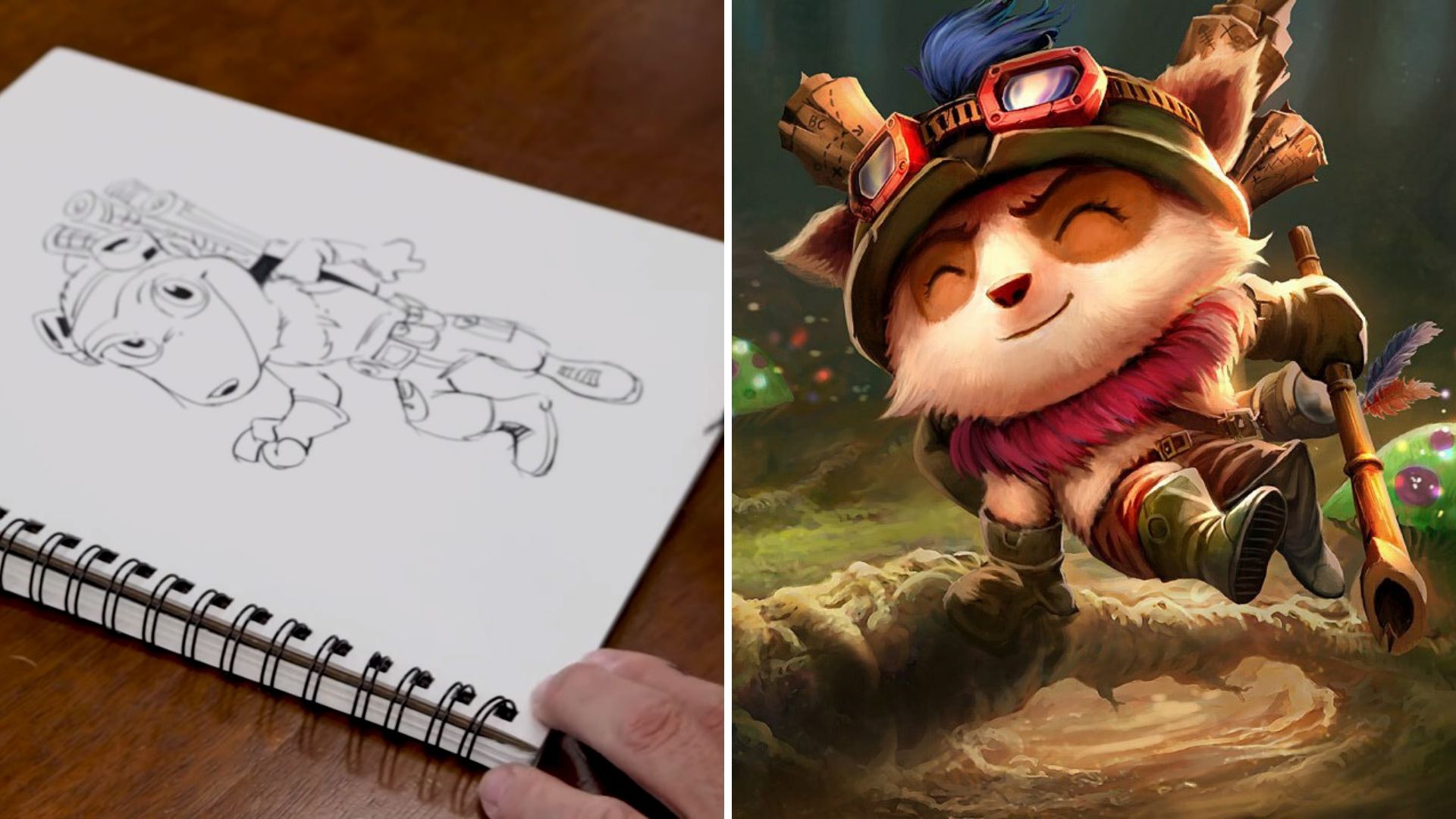 Creador de Los Padrinos Mágicos dibuja a los campeones de League of Legends