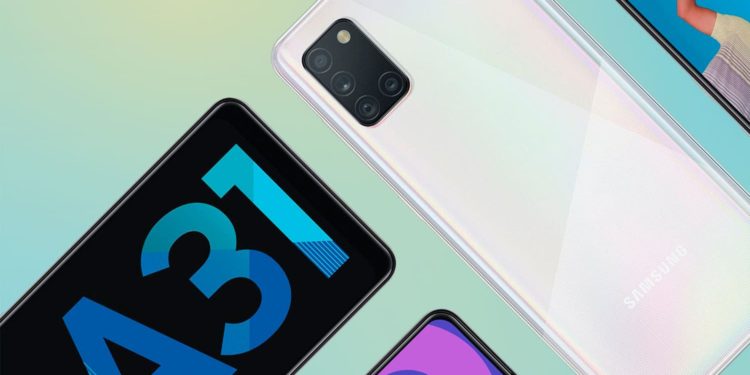 Galaxy A31 Samsung new smartphone