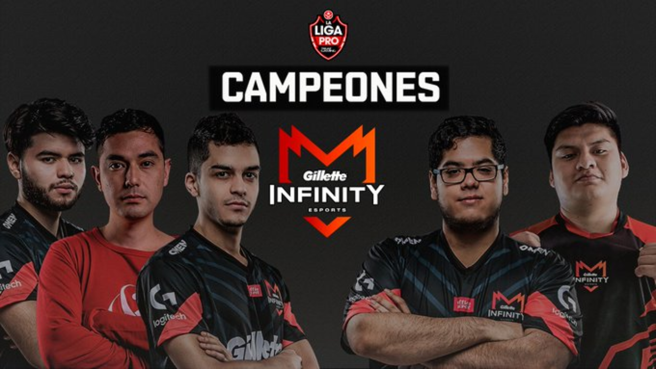 Infinity Esports es el campeón de La Liga Pro Trust Norte y Centro