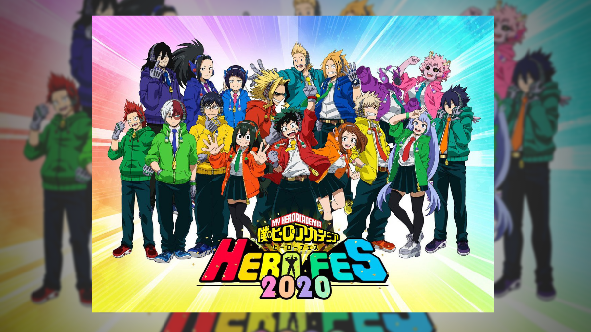 Boku no Hero Academia presenta nuevo arte para promocionar el evento HERO FES. 2020